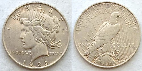 Dollaro 1922 usa - 1,
