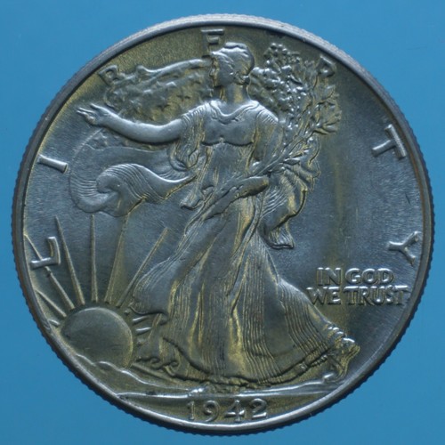 America dollaro 1942 - america, 1/2