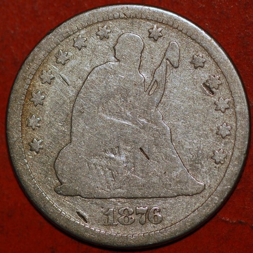 Dollaro 1876 seduto - di,