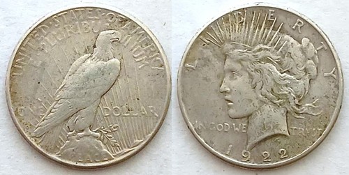 Dollaro 1922 usa stati - usa,